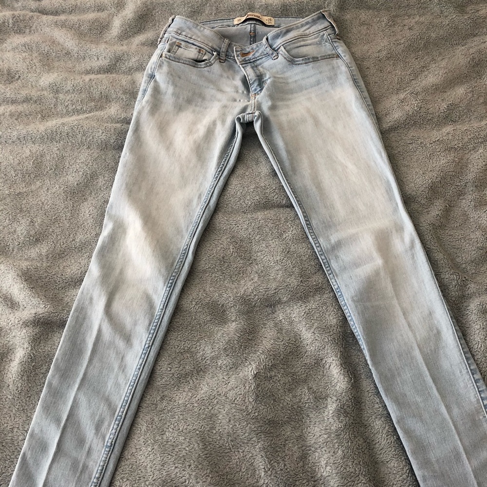 Hollister Blue Skinny Jeans